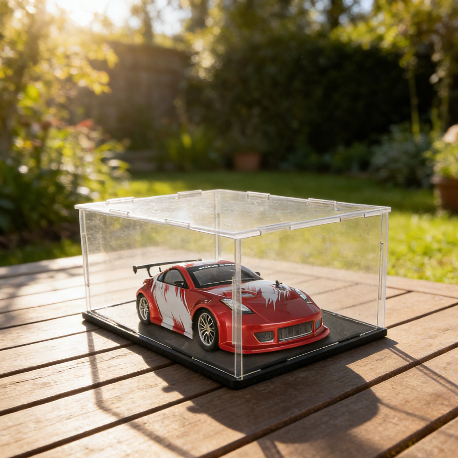 Acrylic Clear Dustproof Car Di - Display Case Acrylic 评论和价格