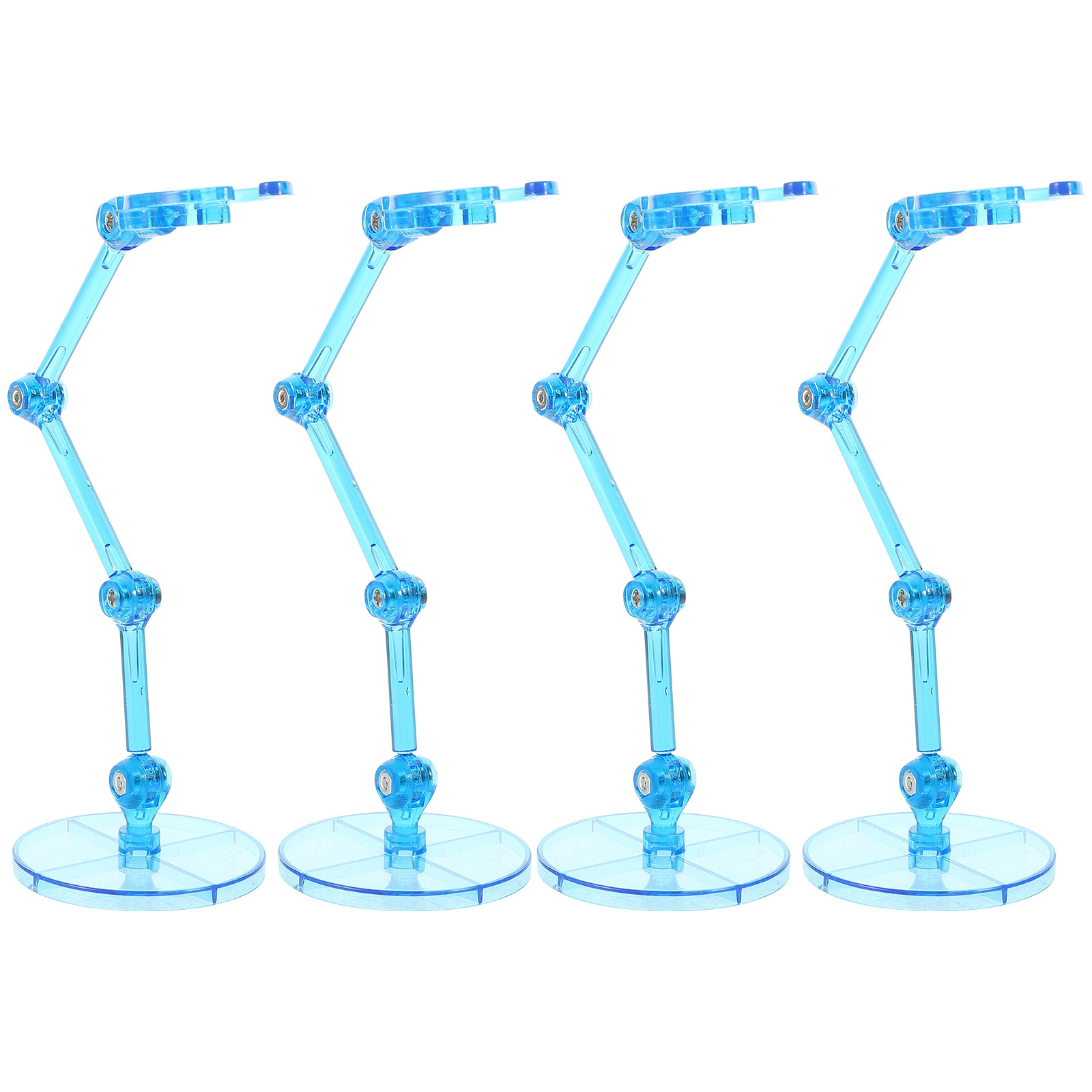 4Pcs Premium Plastic Figure Di - Action Figure Stand 评论和价格